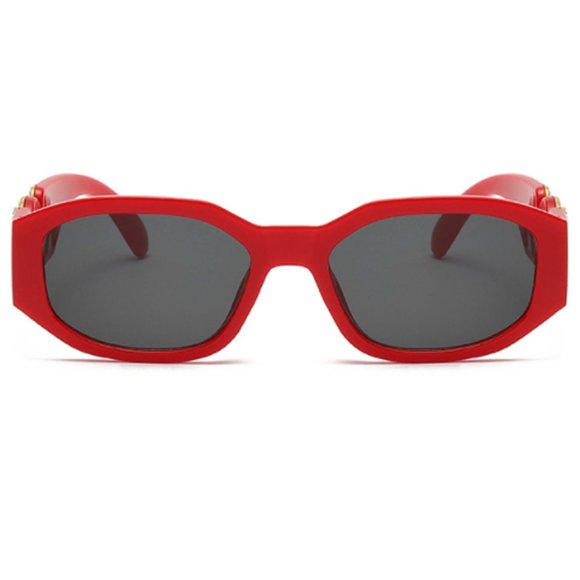 Hip Hop Migos Sunglasses Unisex Vintage Style RED - Picture 2 of 3